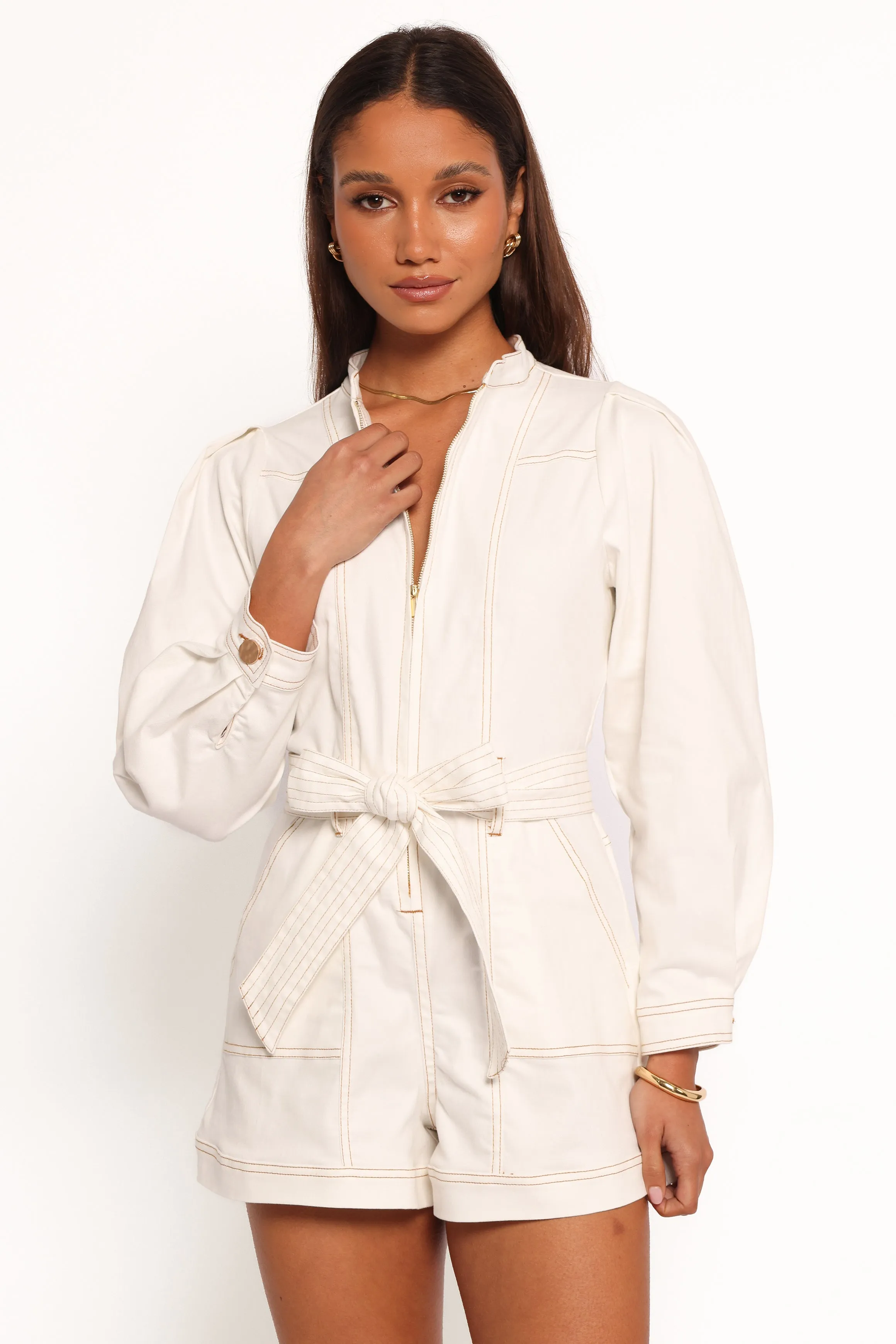 Marea Playsuit - White