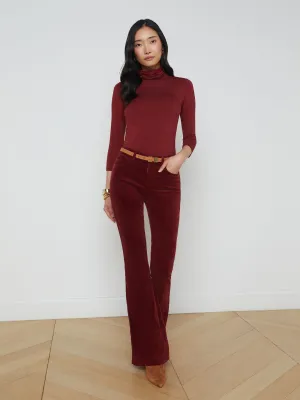 Marty Velvet Flare Jean