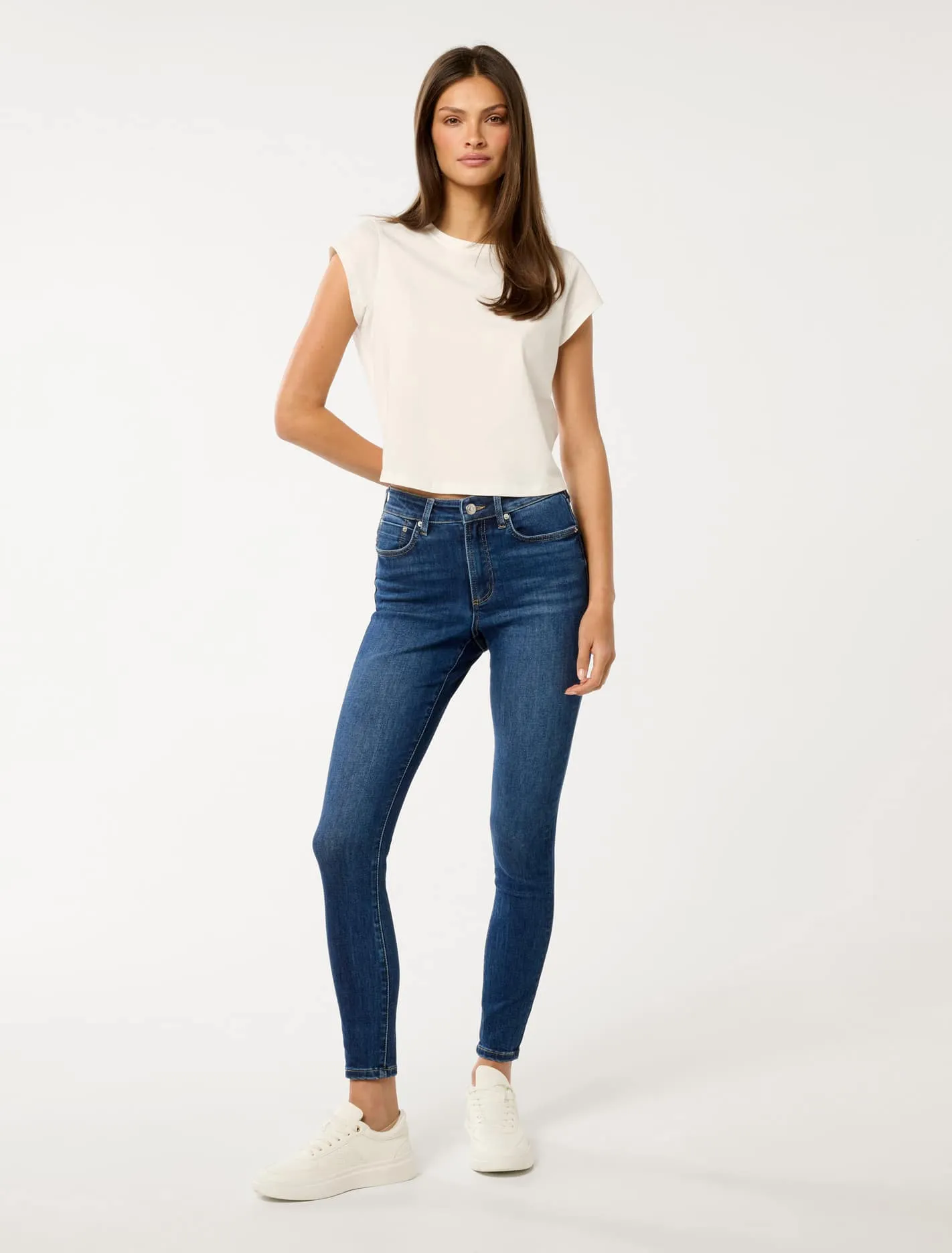 Nala Mid-Rise Skinny Jeans