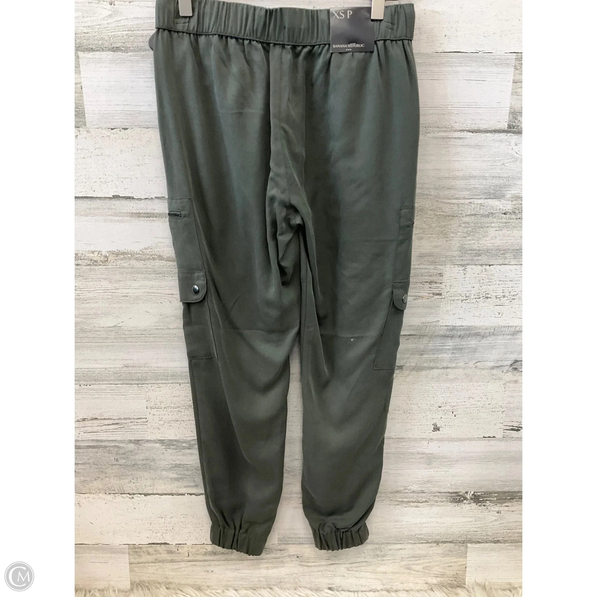 Pants Joggers By Banana Republic In Green, Size: Xs