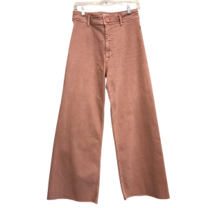 Pants Wide Leg By Zara In Pink, Size:6