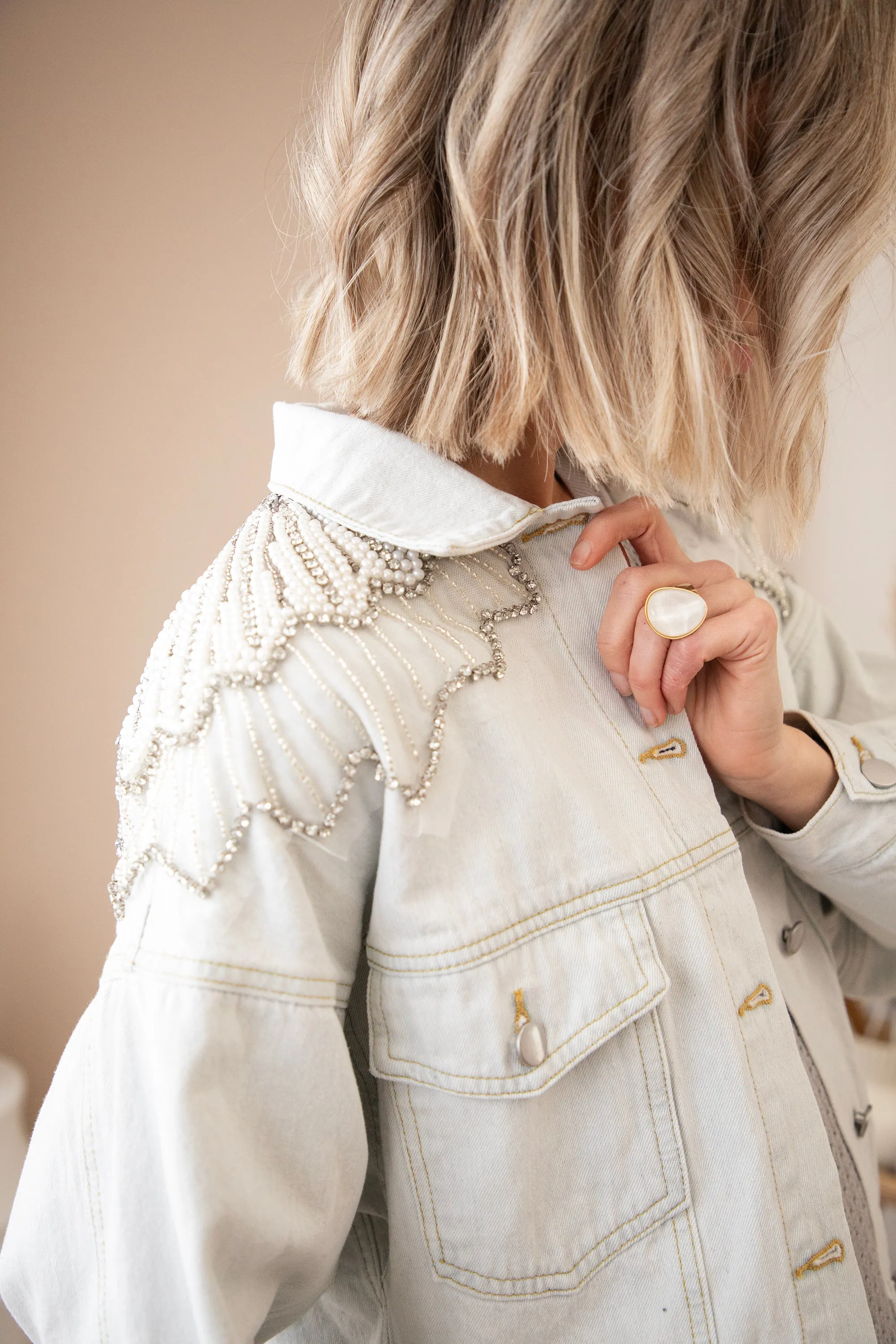 Pearl Elise Light Blue - Jacket