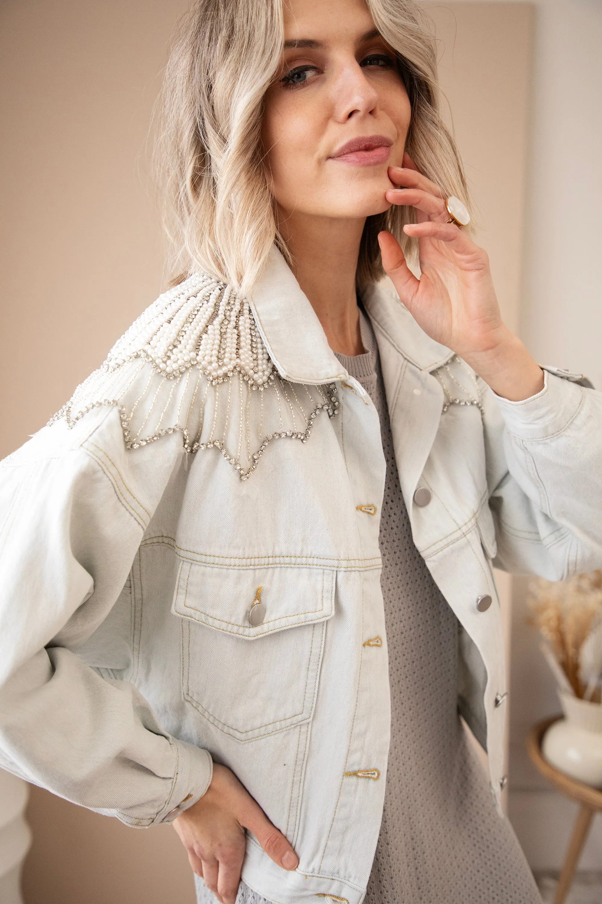 Pearl Elise Light Blue - Jacket