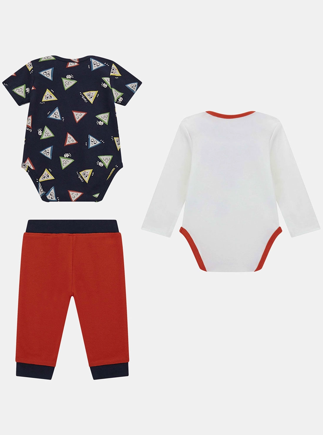 Red White 3 Piece Set (0-12M)