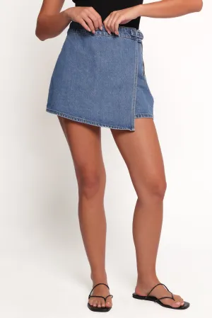 Rollas Skort - River Blue
