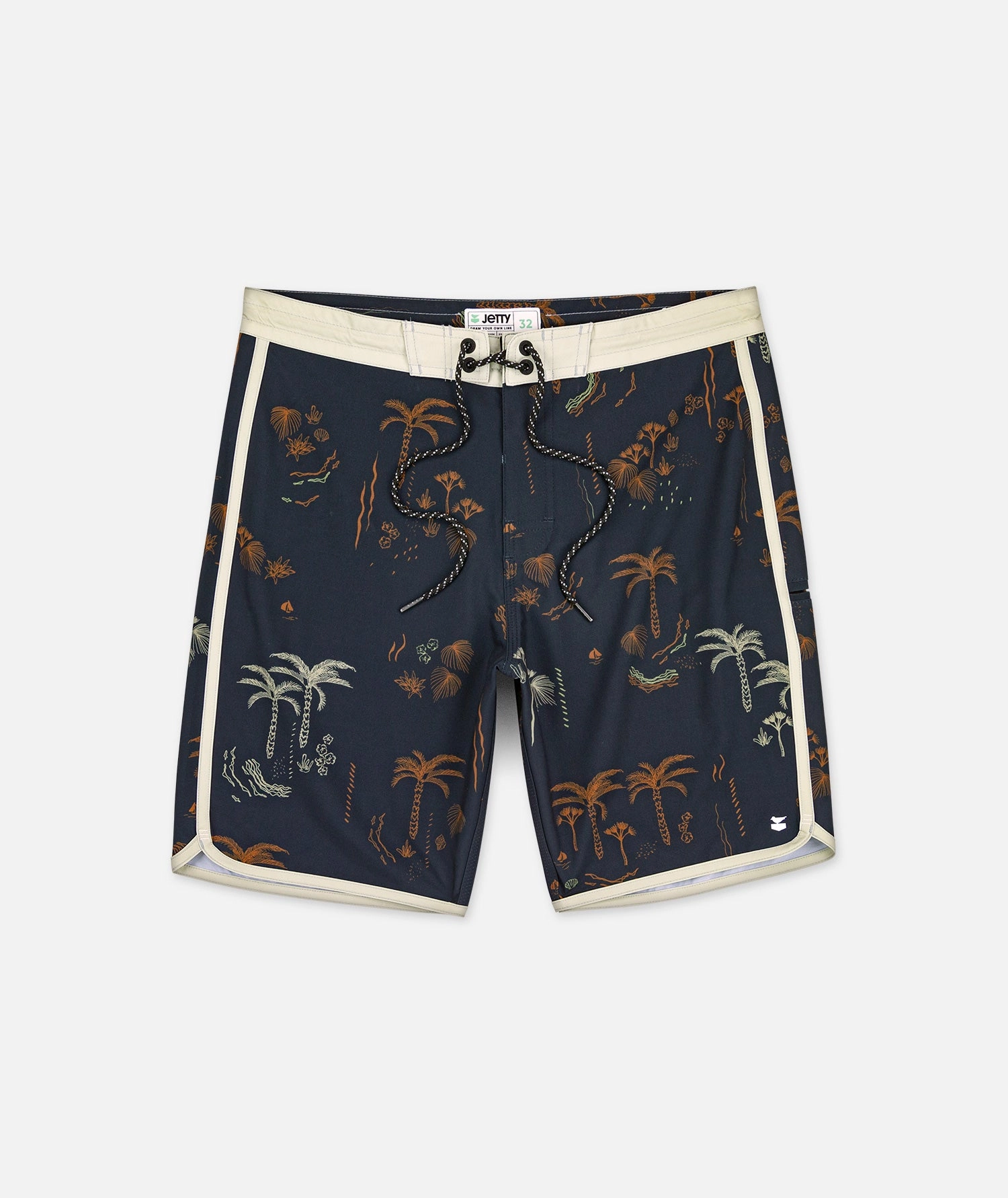 S22 Atlantic Boardshort - Black