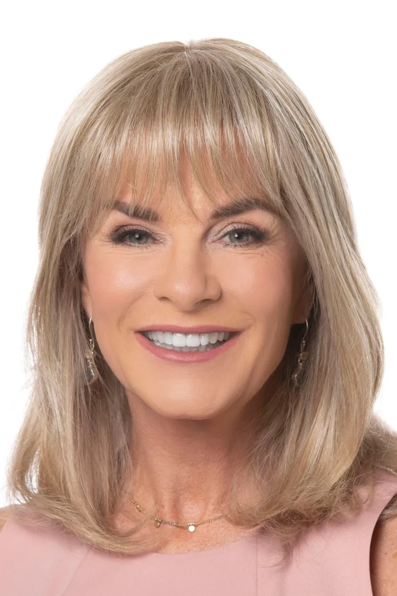 Sale - Toni Brattin Extensions - Wispy Bangs (#515) - Color: Light Brown