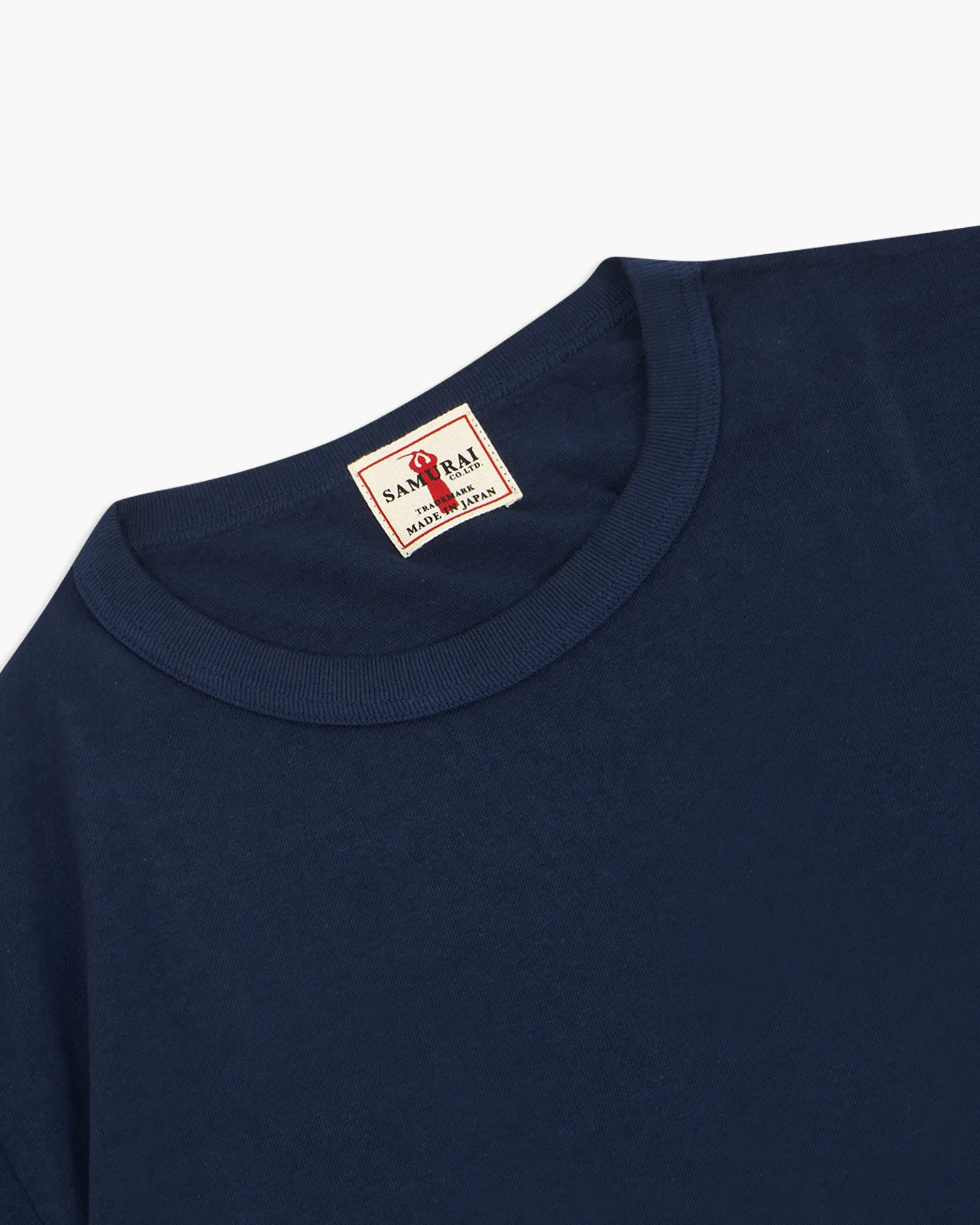 Samurai Jeans SJ2PST-CREW 2-Pack Loopwheel Tees - Navy