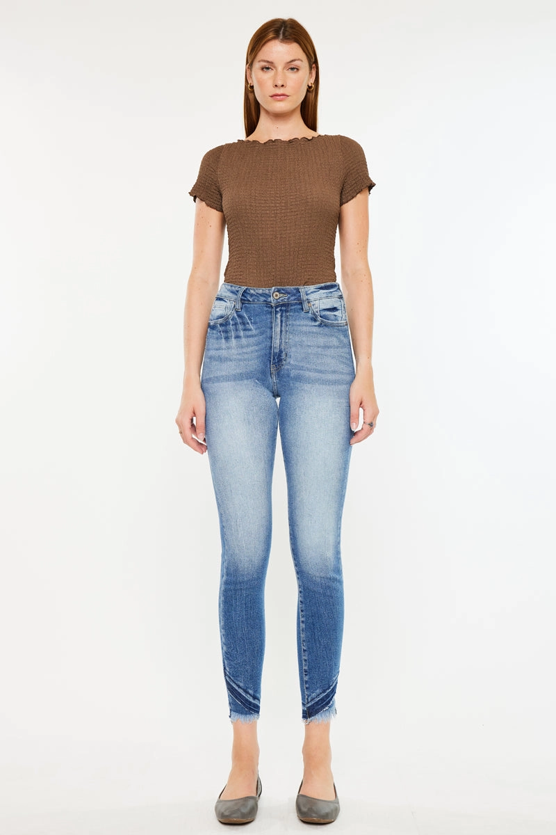 Shiloh High Rise Ankle Skinny Jeans