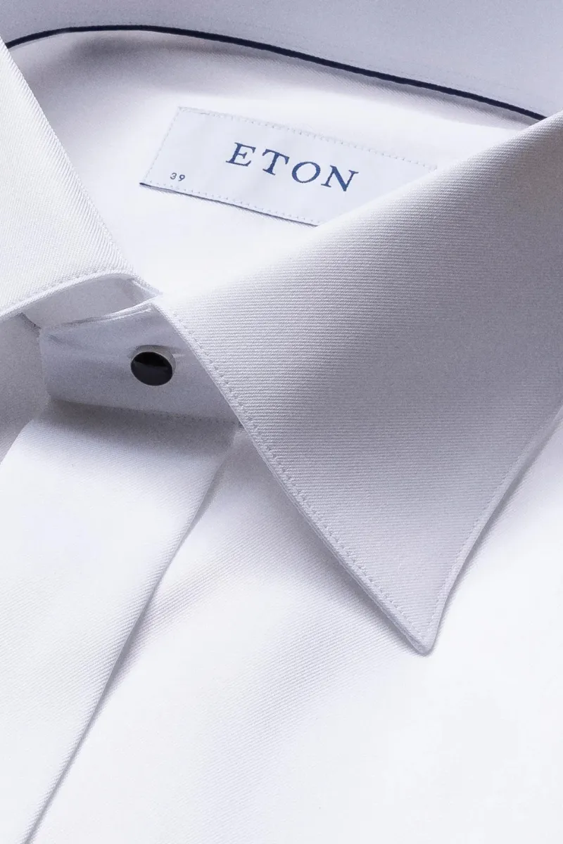 Signature Twill Tuxedo Shirt, Slim