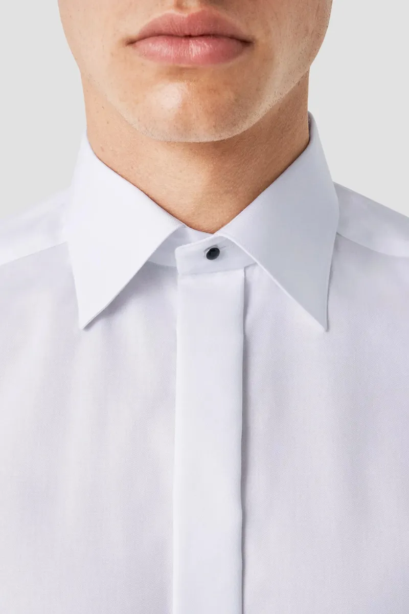 Signature Twill Tuxedo Shirt, Slim