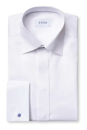 Signature Twill Tuxedo Shirt, Slim