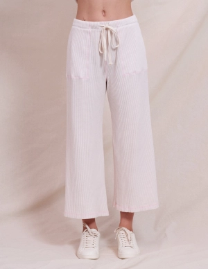 Sundry Contrast Stitch Pant in Oyster