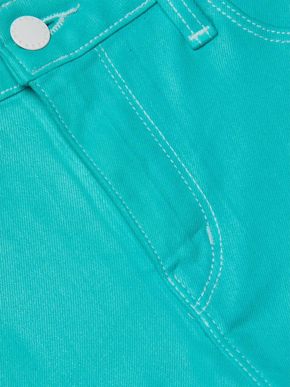 Tati Coated Bootcut Jean