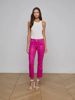 Tati Coated Bootcut Jean
