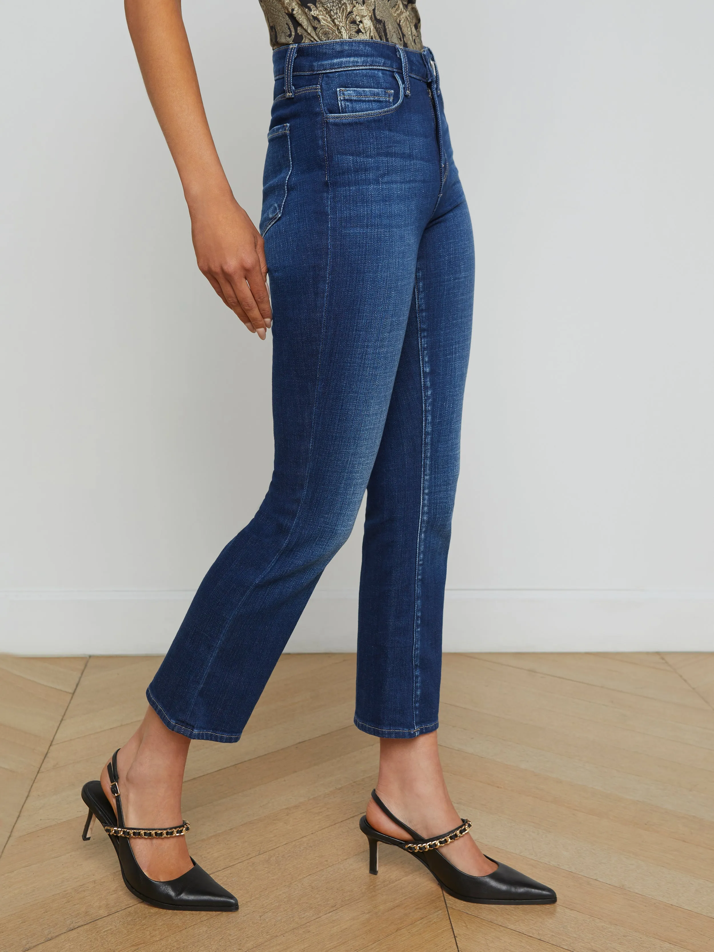 Tati Cropped Bootcut Jean