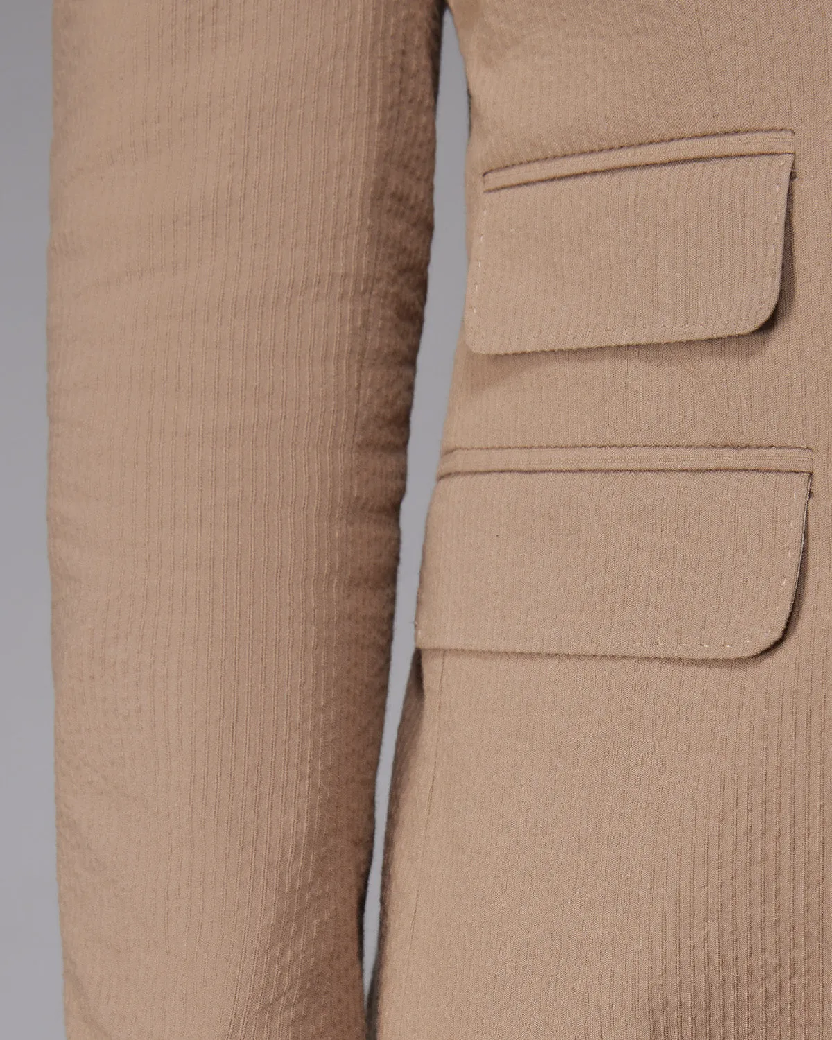 The Havenwood Double Breasted Blazer - Brown