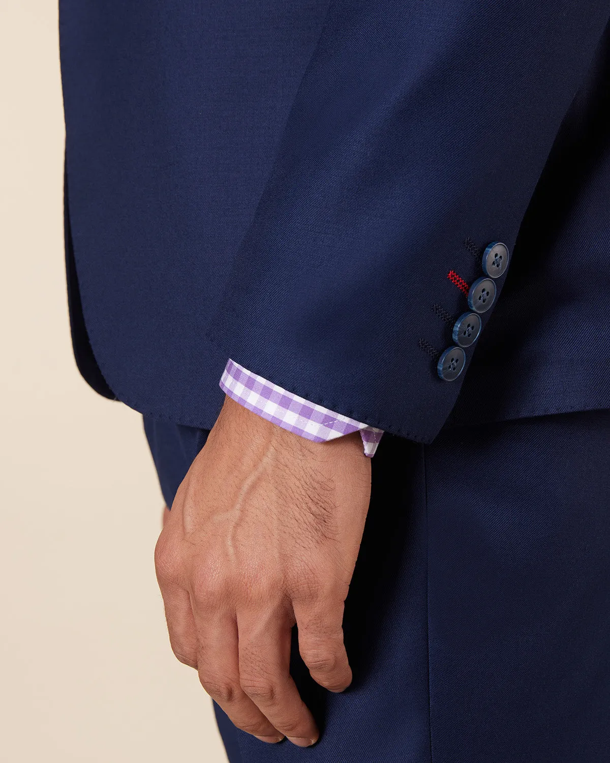 The Mayfair Blended Wool Blazer - Navy
