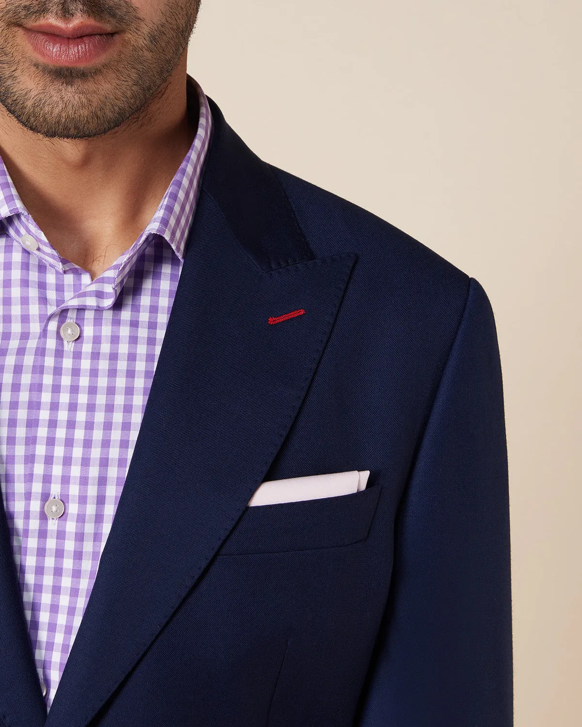 The Mayfair Blended Wool Blazer - Navy