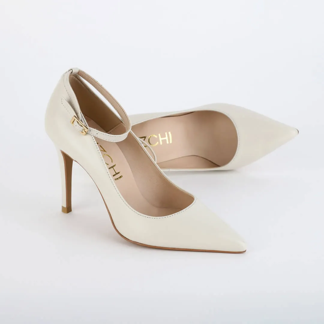 *UK size 13 - ROBIN BLACK PATENT- 9cm heels