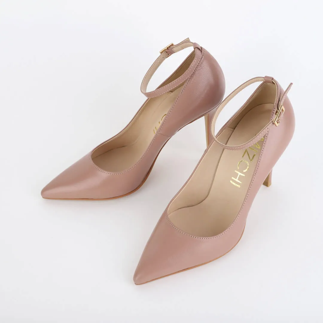 *UK size 13 - ROBIN BLACK PATENT- 9cm heels