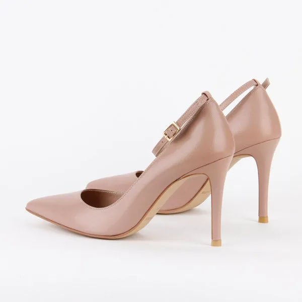 *UK size 13 - ROBIN BLACK PATENT- 9cm heels
