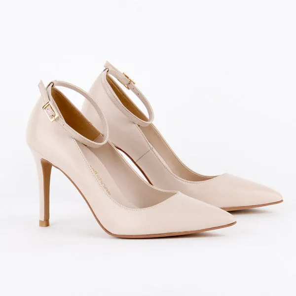 *UK size 13 - ROBIN BLACK PATENT- 9cm heels
