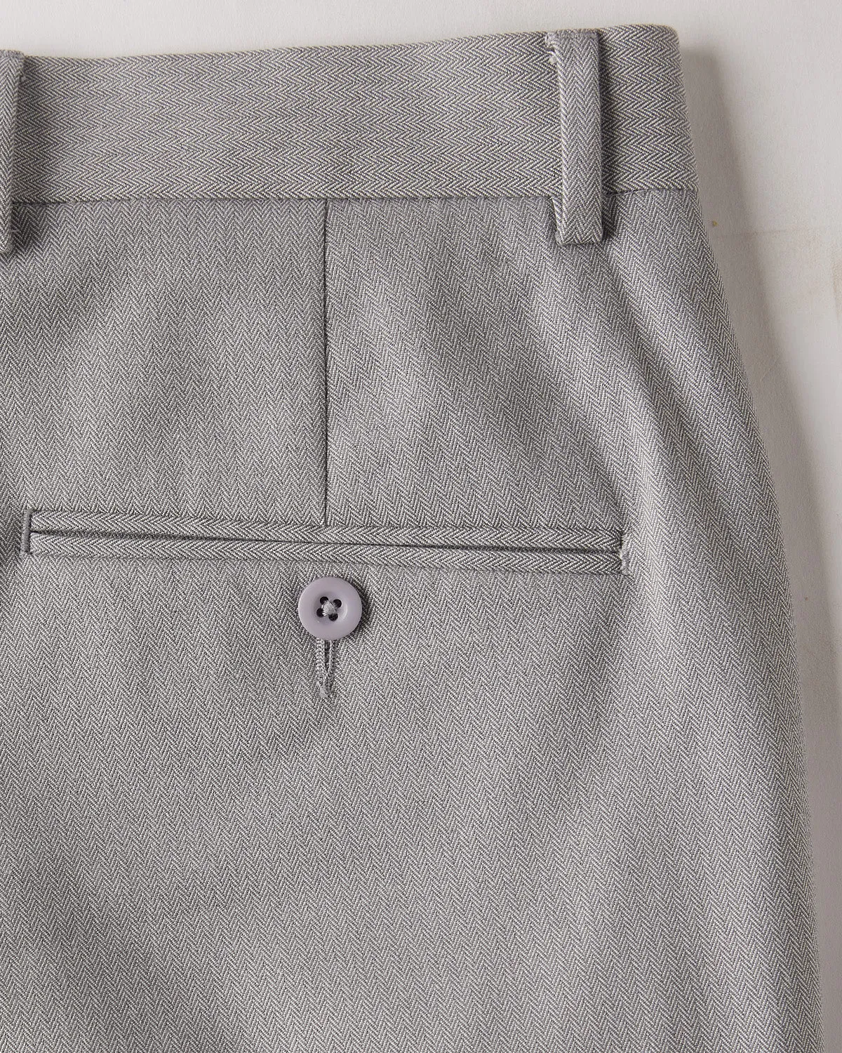 Valiant Herringbone Dress Pants - Grey