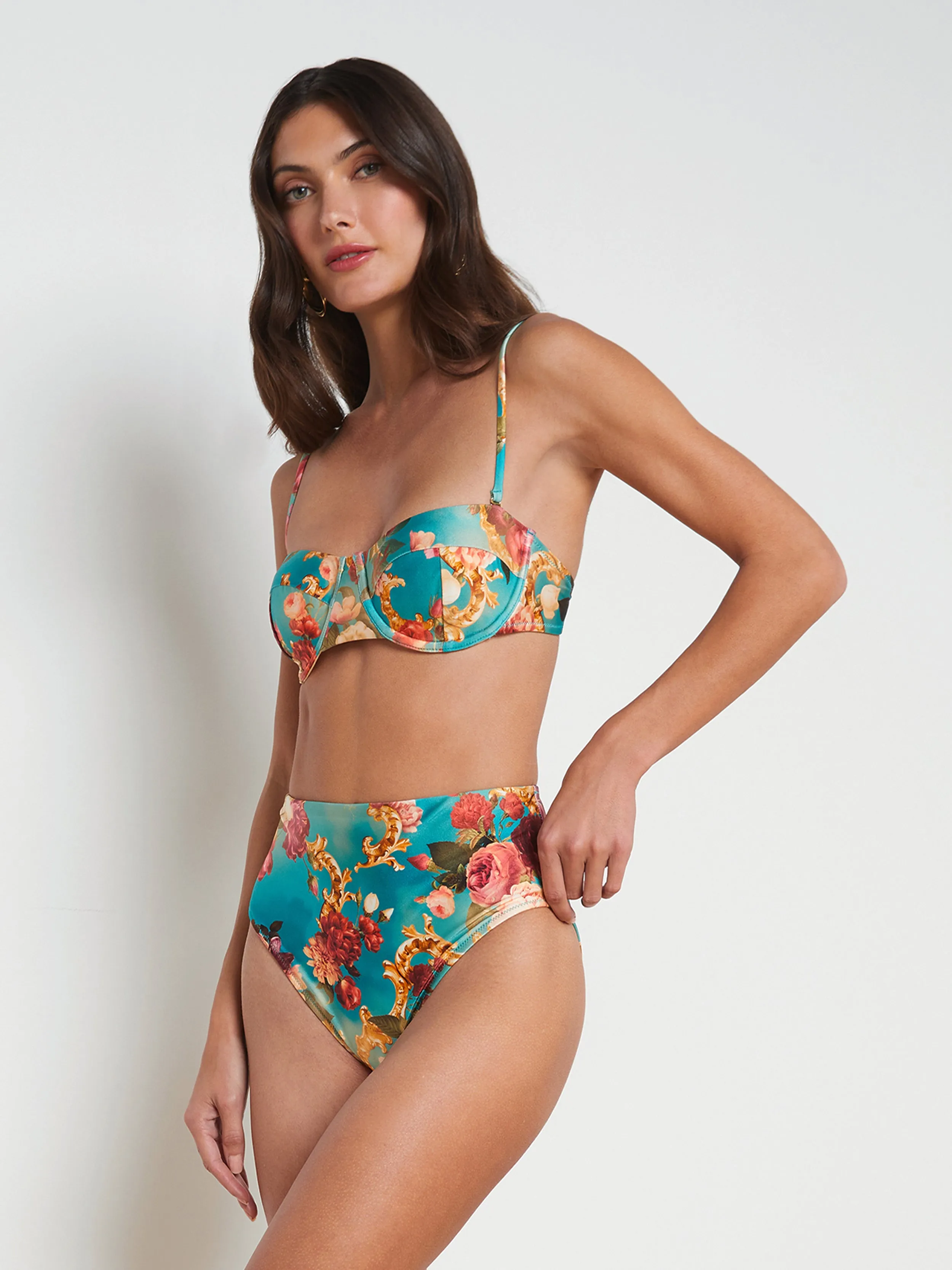 Vanessa High-Waisted Bikini Bottom