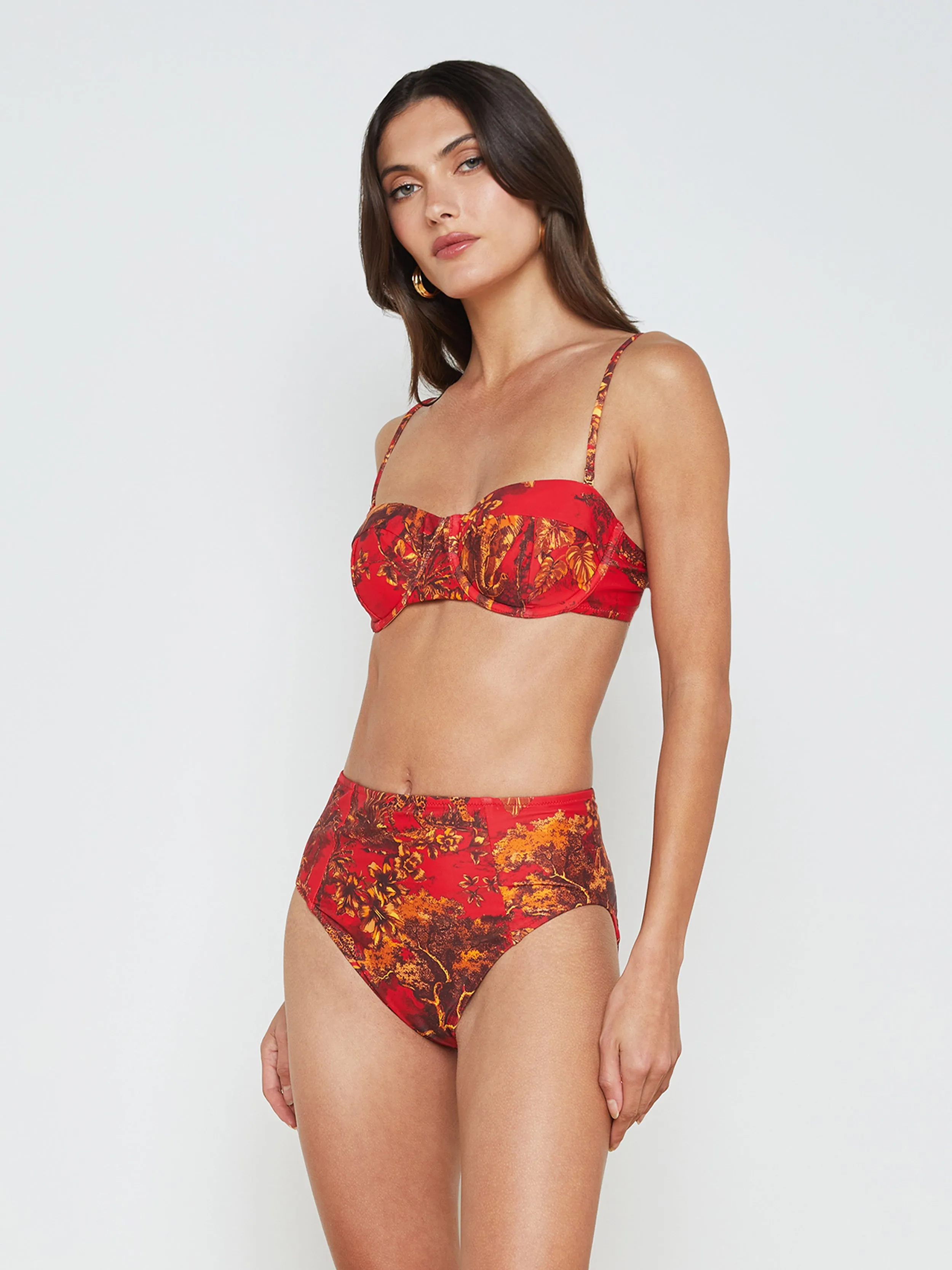 Vanessa High-Waisted Bikini Bottom
