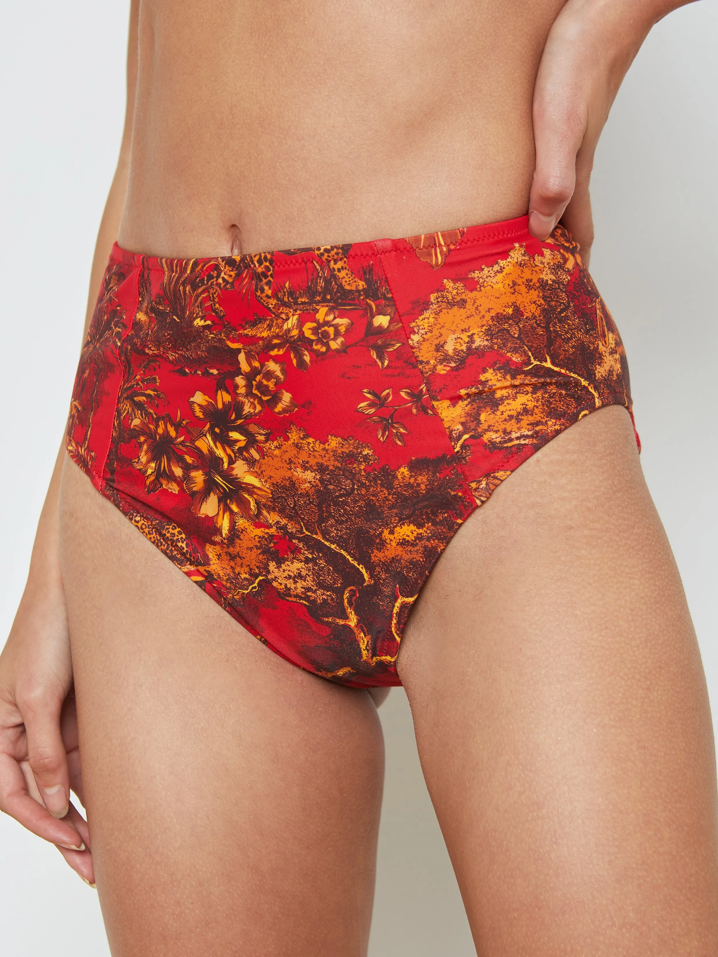 Vanessa High-Waisted Bikini Bottom