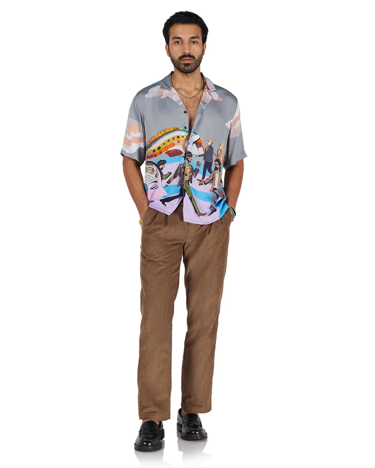 Vegan Silk Shirt - Crete
