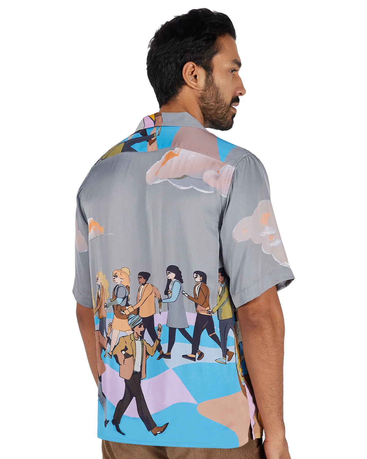 Vegan Silk Shirt - Crete