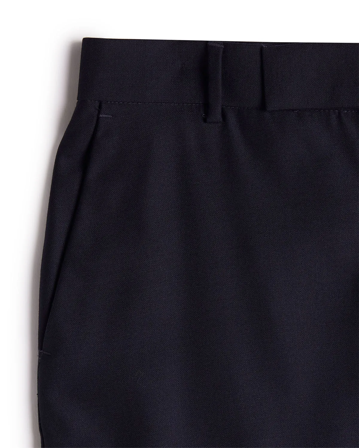 Veritas Merino Wool Dress Pants - Navy