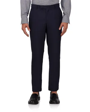 Veritas Merino Wool Dress Pants - Navy