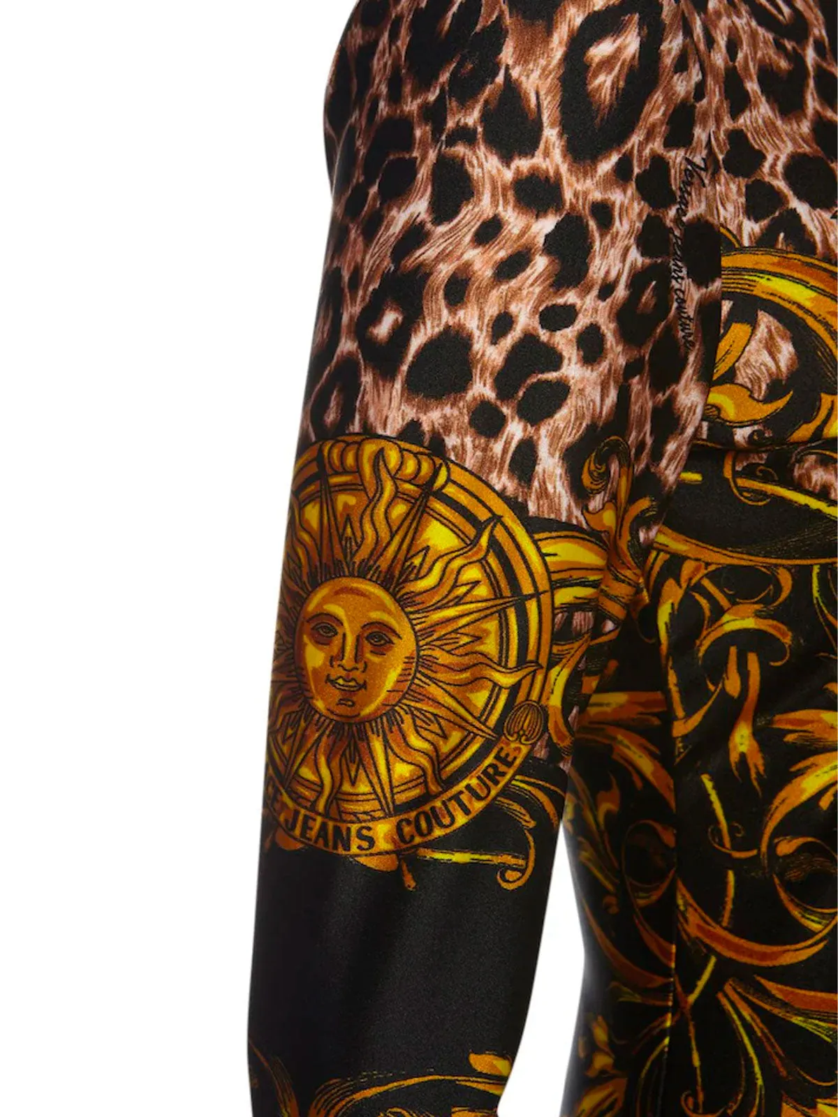 Versace Jeans Couture Baroque Printed Bodysuit