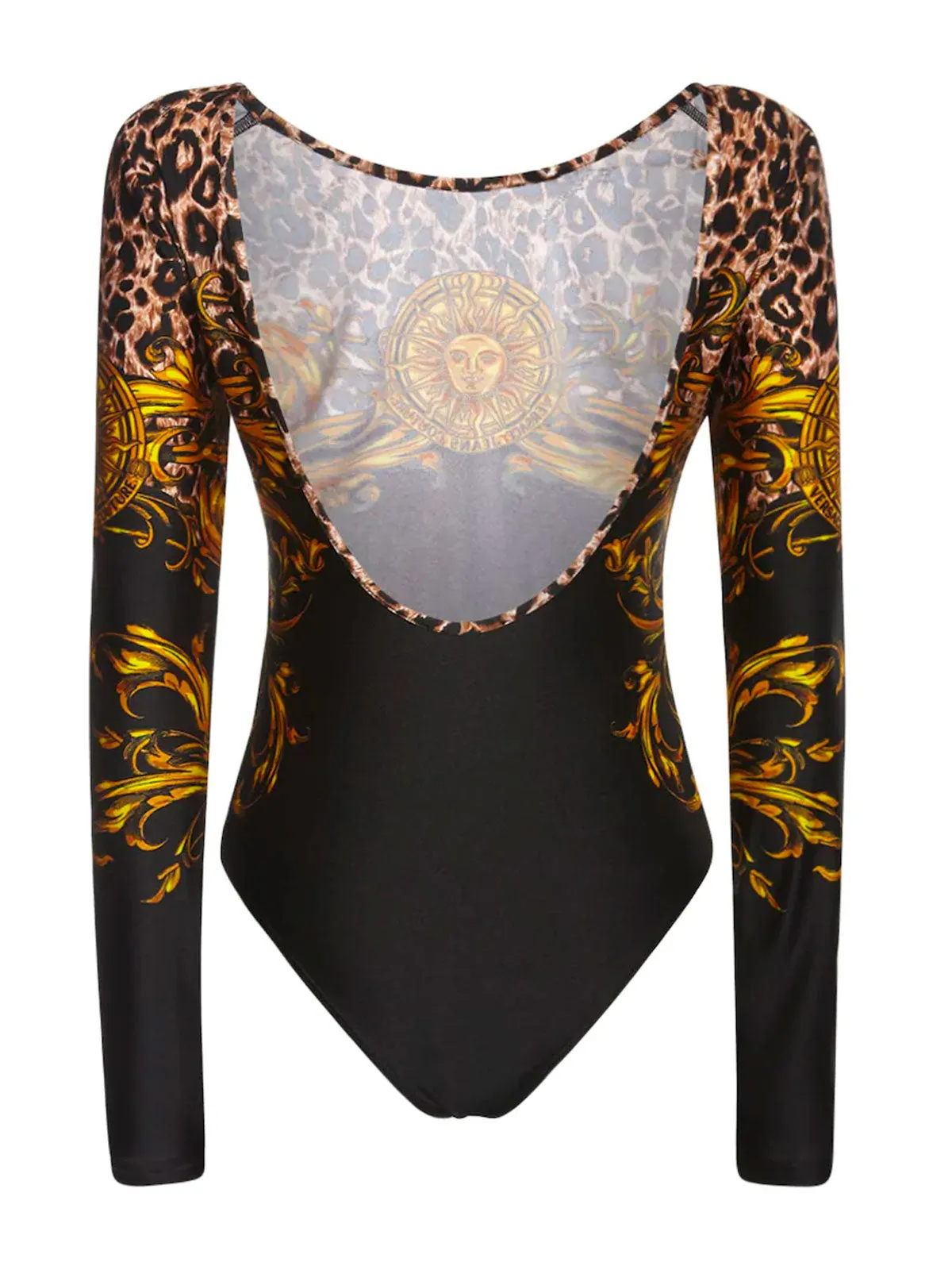 Versace Jeans Couture Baroque Printed Bodysuit