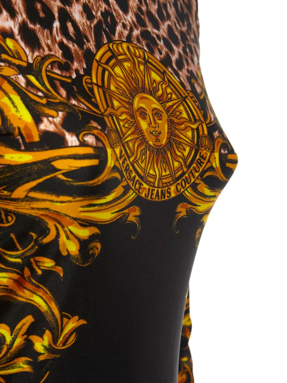 Versace Jeans Couture Baroque Printed Bodysuit