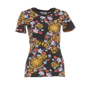 Versace Jeans Couture Baroque Printed Crewneck T-Shirt