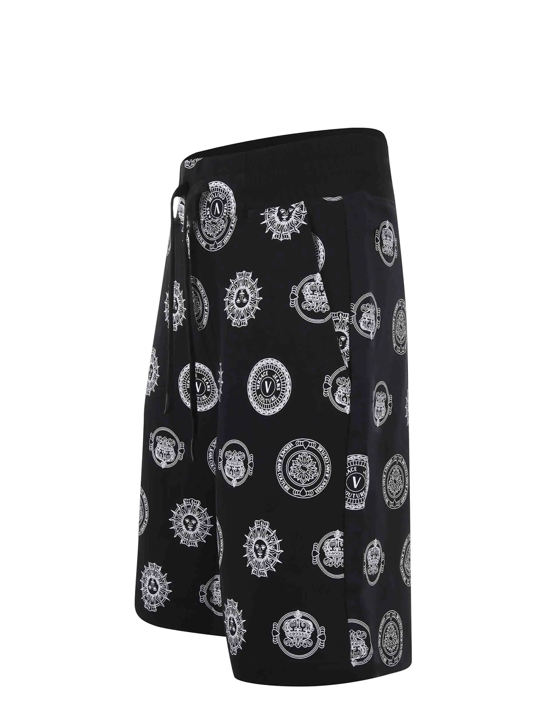 Versace Jeans Couture Emblem Printed Track Shorts