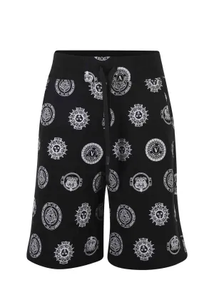 Versace Jeans Couture Emblem Printed Track Shorts