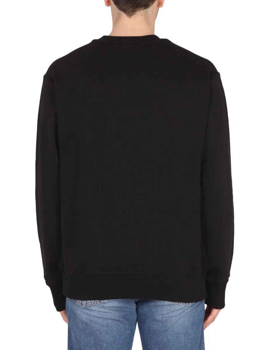 Versace Jeans Couture Logo Printed Crewneck Sweatshirt