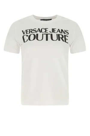 Versace Jeans Couture Logo Printed Crewneck T-Shirt