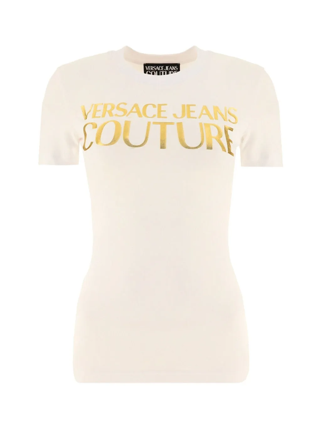 Versace Jeans Couture Logo Printed Crewneck T-Shirt