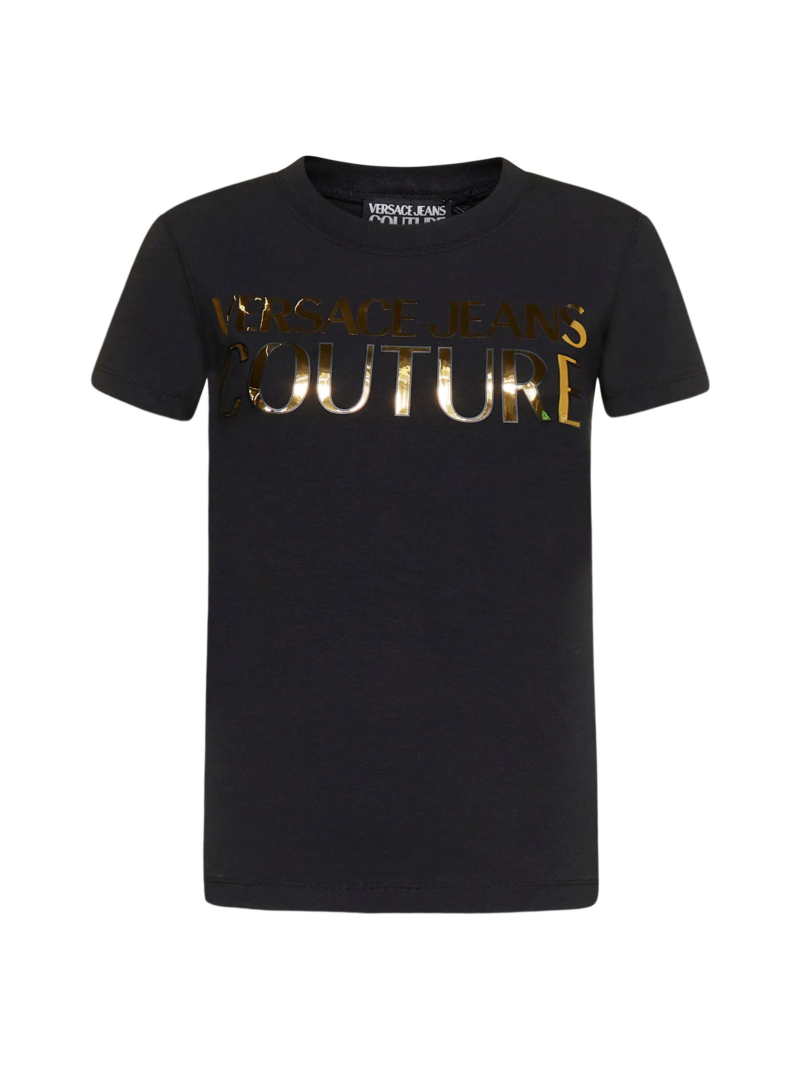 Versace Jeans Couture Logo Printed Crewneck T-Shirt