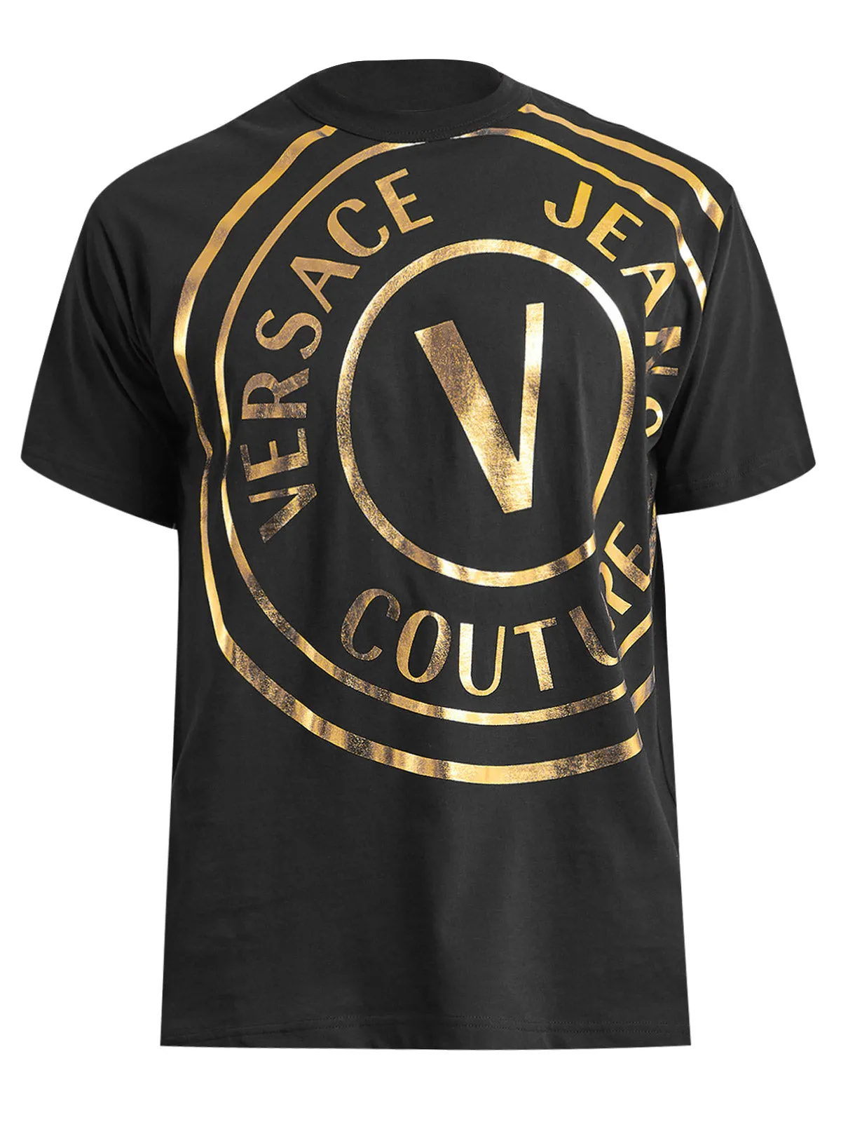 Versace Jeans Couture Logo Printed Crewneck T-Shirt