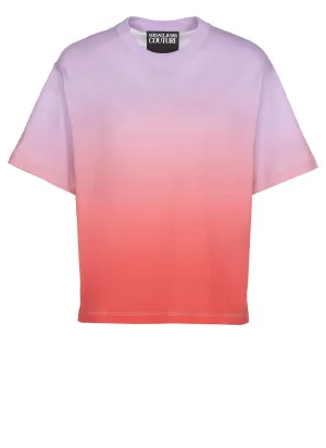 Versace Jeans Couture Logo Printed Crewneck T-Shirt