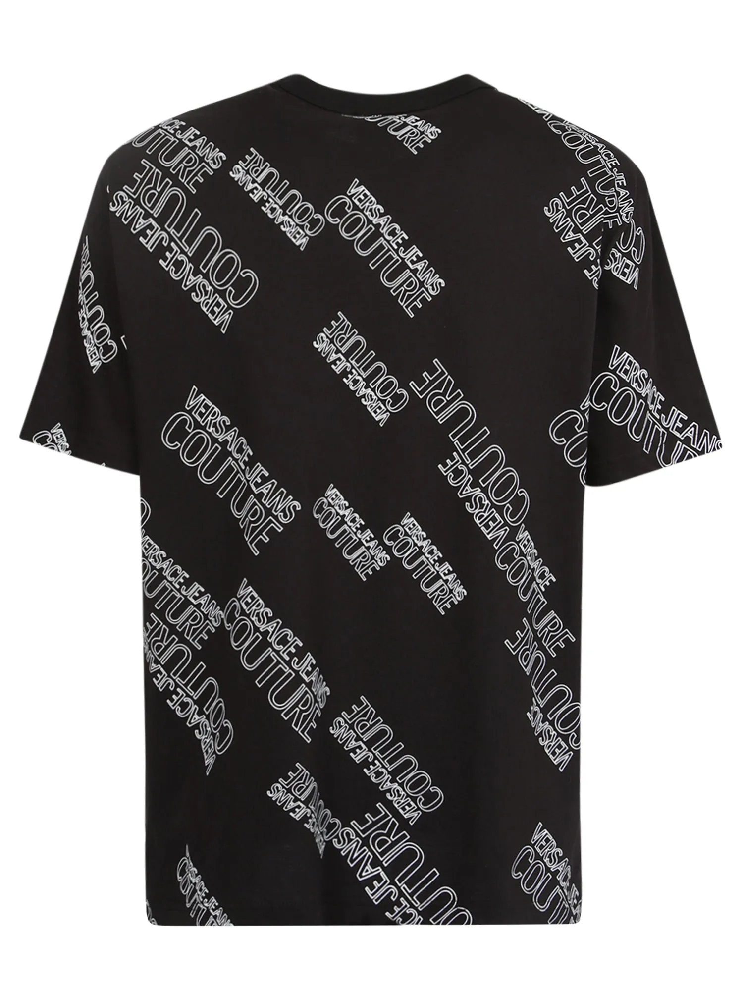 Versace Jeans Couture Logo Printed Crewneck T-Shirt