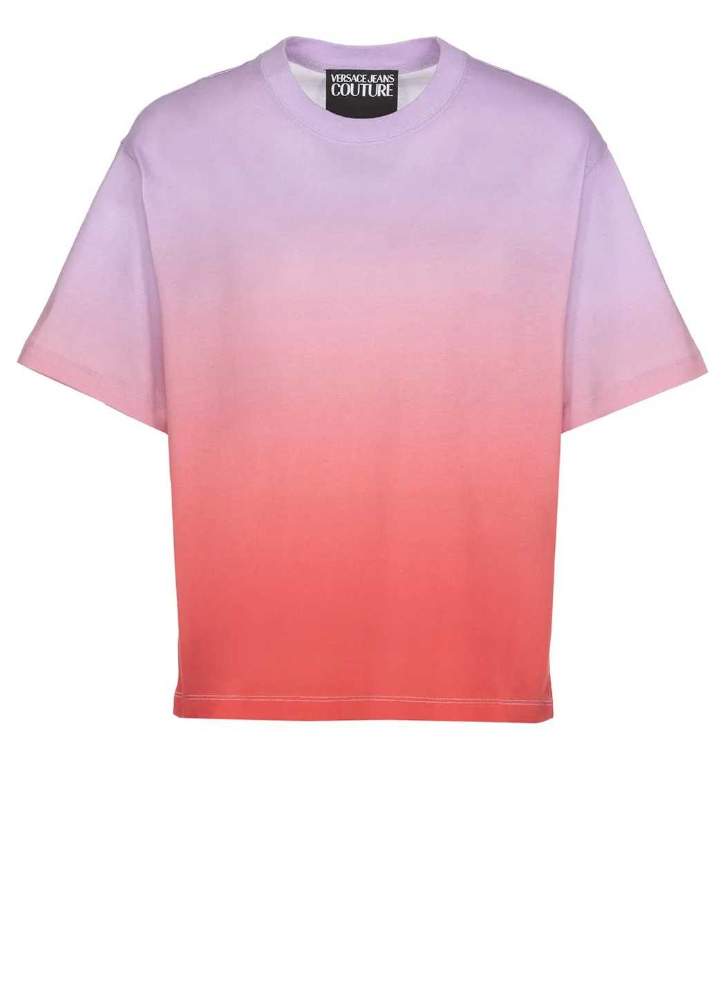Versace Jeans Couture Logo Printed Crewneck T-Shirt