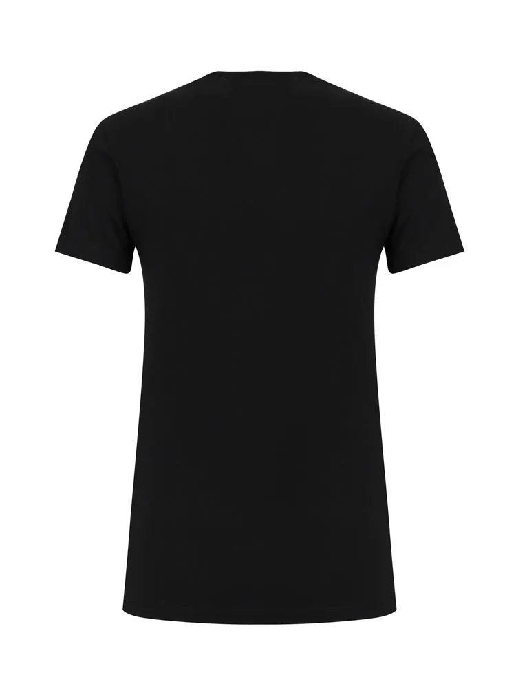 Versace Jeans Couture Logo Printed Crewneck T-Shirt